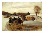 The Spring Pilgrimage of the Tsarina at the Time of Tsar Alexis I Mikhailovich, 1868 by Vyacheslav Grigoryevich Schwarz