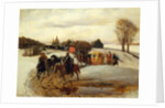 The Spring Pilgrimage of the Tsarina at the Time of Tsar Alexis I Mikhailovich, 1868 by Vyacheslav Grigoryevich Schwarz