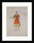 Costume design for the ballet Tsarina Syuyumbeki by A. Blanche, 1832 by Serkov