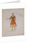 Costume design for the ballet Tsarina Syuyumbeki by A. Blanche, 1832 by Serkov