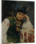 Portrait of Sofia Dragomirov, 1889 by Valentin Alexandrovich Serov