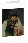 Portrait of Sofia Dragomirov, 1889 by Valentin Alexandrovich Serov