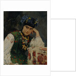 Portrait of Sofia Dragomirov, 1889 by Valentin Alexandrovich Serov