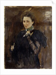 Portrait of Mara Oliv, 1895 by Valentin Alexandrovich Serov