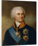Portrait of Count Pyotr Zavadovsky (1739?1812) by Stepan Semyonovich Shchukin