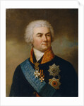 Portrait of Count Pyotr Zavadovsky (1739?1812) by Stepan Semyonovich Shchukin