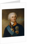 Portrait of Count Pyotr Zavadovsky (1739?1812) by Stepan Semyonovich Shchukin