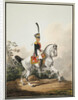 Field-Officer of the Preobrazhensky Regiment on Horseback, Early 19th cen by Samuel Shiflard
