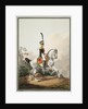 Field-Officer of the Preobrazhensky Regiment on Horseback, Early 19th cen by Samuel Shiflard