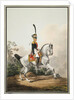 Field-Officer of the Preobrazhensky Regiment on Horseback, Early 19th cen by Samuel Shiflard
