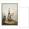 Field-Officer of the Preobrazhensky Regiment on Horseback, Early 19th cen by Samuel Shiflard