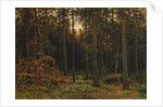 Pinewood, 1885 by Ivan Ivanovich Shishkin