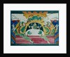 Stage design for the theatre play Tsar Maksemyan by A. Remizov, 1909 by Iosiph Solomonovich Shkolnik