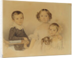 Portrait of the Lanskoy Children, 1839 by Pyotr Fyodorovich Sokolov