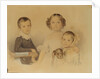 Portrait of the Lanskoy Children, 1839 by Pyotr Fyodorovich Sokolov
