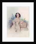 Portrait of Princess Helen Biron von Curland, née Meshcherskaya, 1830s by Pyotr Fyodorovich Sokolov