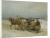 Troika in Winter, 1880s by Pyotr Petrovich Sokolov