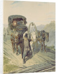 Troika, 1866 by Pyotr Petrovich Sokolov