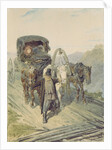 Troika, 1866 by Pyotr Petrovich Sokolov
