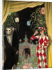 Harlequin and Death, 1918 by Konstantin Andreyevich Somov