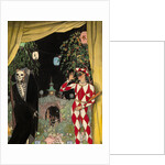 Harlequin and Death, 1918 by Konstantin Andreyevich Somov
