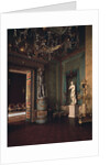 The Blue Hall of the Ostankino palace in Moscow, 1796 by Ivan Yegorovich Starov