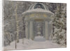 Gazebo at the Naydenov Estate, 1923 by Evgeni Ivanovich Stolitsa