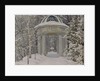 Gazebo at the Naydenov Estate, 1923 by Evgeni Ivanovich Stolitsa