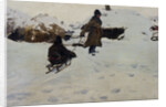 Winter, 1902 by Evgeni Ivanovich Stolitsa