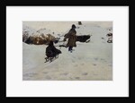 Winter, 1902 by Evgeni Ivanovich Stolitsa