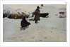 Winter, 1902 by Evgeni Ivanovich Stolitsa