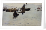 Winter, 1902 by Evgeni Ivanovich Stolitsa