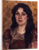 Portrait of the artists wife, 1888 by Vasili Ivanovich Surikov