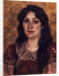 Portrait of the artists wife, 1888 by Vasili Ivanovich Surikov
