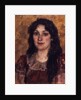 Portrait of the artists wife, 1888 by Vasili Ivanovich Surikov