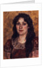 Portrait of the artists wife, 1888 by Vasili Ivanovich Surikov