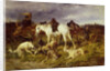 On the Hunting, 1870s by Nikolai Yegorovich Sverchkov