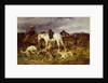 On the Hunting, 1870s by Nikolai Yegorovich Sverchkov