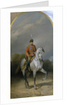 Portrait of the Emperor Alexander III in the Uniform of the Hussar regiment of the Leib Guard, 1881 by Nikolai Yegorovich Sverchkov