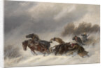 Returning from a Bear Hunt, 1881 by Nikolai Yegorovich Sverchkov