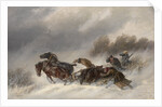 Returning from a Bear Hunt, 1881 by Nikolai Yegorovich Sverchkov
