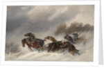Returning from a Bear Hunt, 1881 by Nikolai Yegorovich Sverchkov