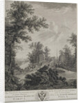 View of Connetable Square from the Stone Bridge in Gatchina, 1800 by Ivan Dmitryevich Telegin