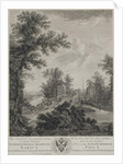 View of Connetable Square from the Stone Bridge in Gatchina, 1800 by Ivan Dmitryevich Telegin