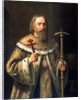 Portrait of Patriarch Filaret of Moscow (Fyodor Nikitich Romanov), Mid of the 19th cen by Nikanor Leontievich Tiutriumov