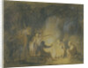 At Campfire, 1806 by Fyodor Petrovich Tolstoy