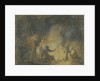 At Campfire, 1806 by Fyodor Petrovich Tolstoy