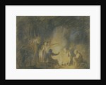 At Campfire, 1806 by Fyodor Petrovich Tolstoy