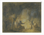 At Campfire, 1806 by Fyodor Petrovich Tolstoy