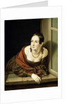 Woman at a window, 1841 by Vasili Andreyevich Tropinin